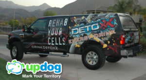 Detoxx Truck Wrap