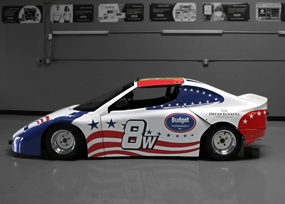 Race Car Wrap - UpdogWraps